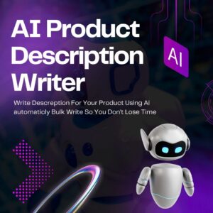 AI Product Description Writer For Your Product
